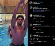 Phelps agreed to train Humphrey and his teammates; Instagram - @marlon